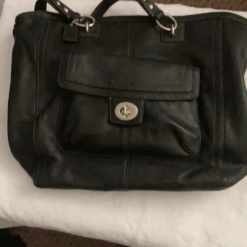 Vintage leather Coach